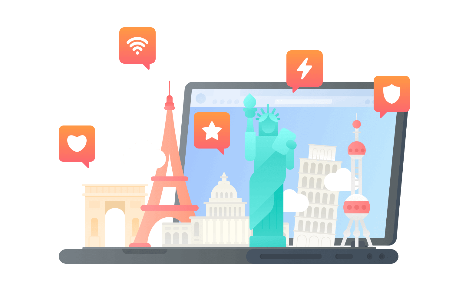 在圣基茨和尼维斯连接到中国vpn - 返华APP